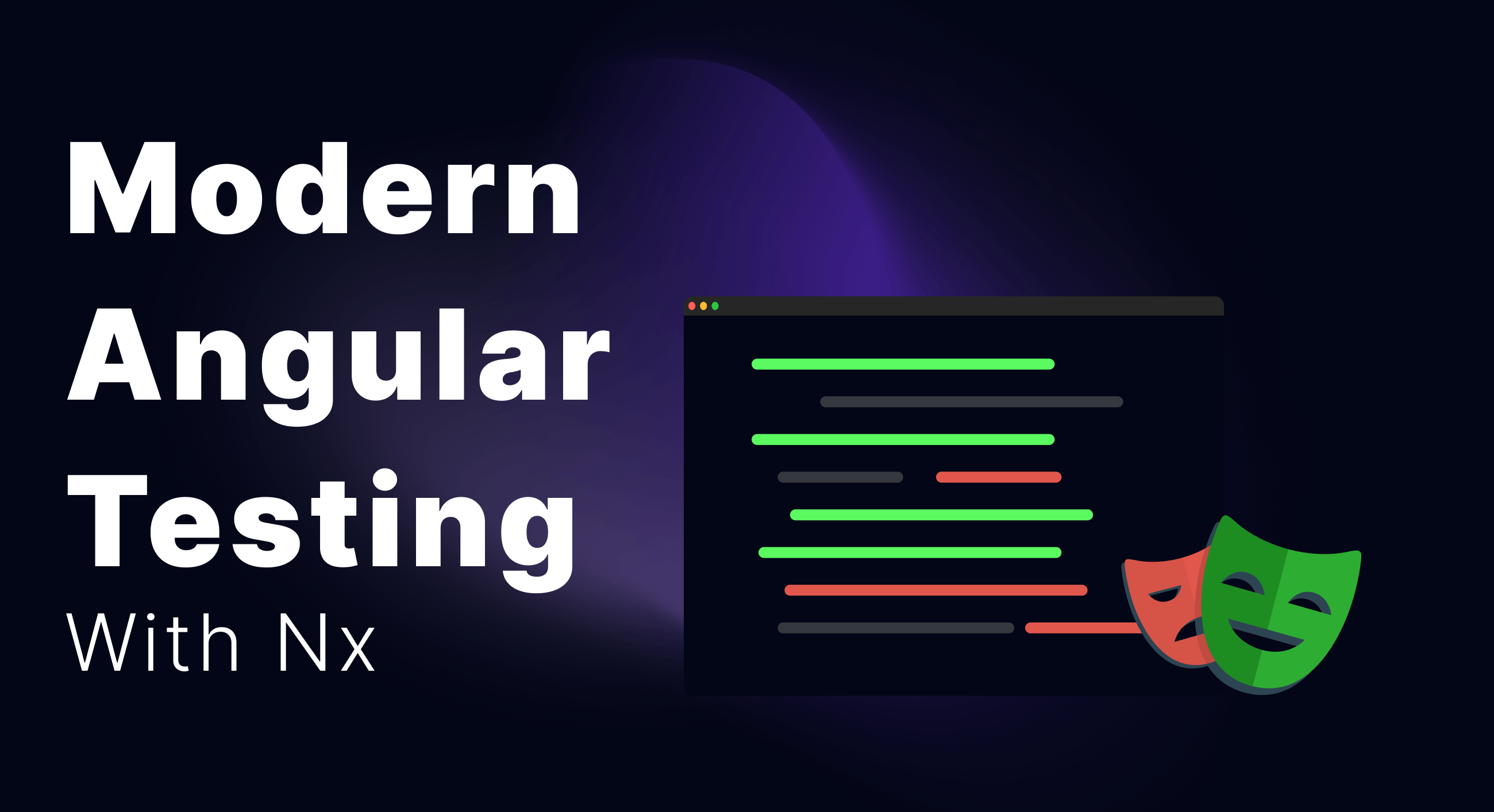 Modern Angular Testing with Nx